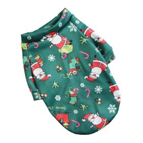 Small Dog Hoodie Coat (Color: Green Pineapple, Size: S for 1.5-2.5kg)