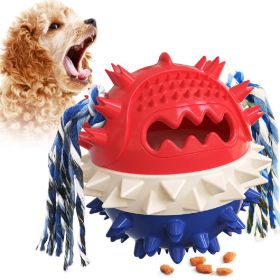 Pet Chew Toy Interactive Treat Toy (Color: Blue)
