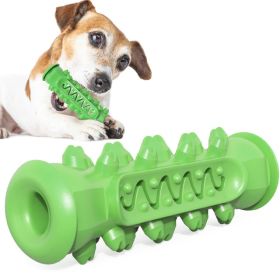 Dog Molar Toothbrush Toys Chew (Color: Basic Green)