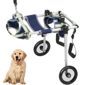 VEVOR 2 Wheels Dog Wheelchair for Back Legs (Size: Extra Small (XS))