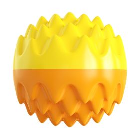 Dog Molar Toothbrush Toys Chew (Color: Orange Ball)