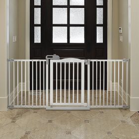 One Wood Gate Extension (Option: Touch Gate II Wide in White)